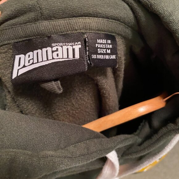 Vintage NDSU Bison Stitched Hoodie Sweatshirt Size Medium - Picture 3 of 4